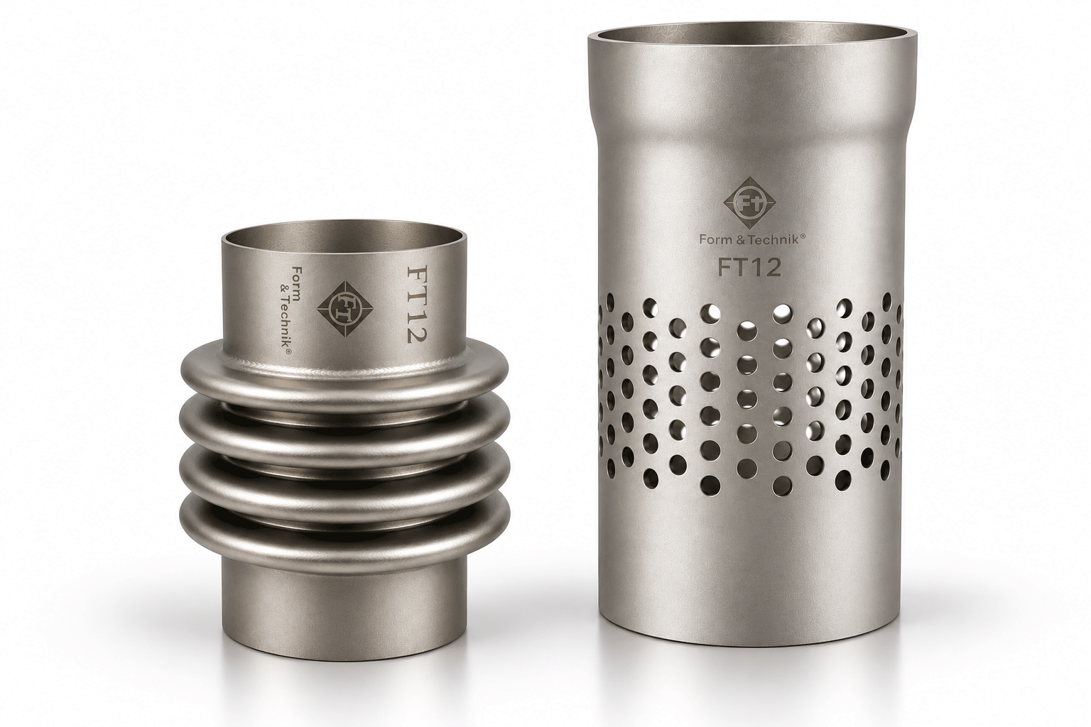 Titan FT-12 Bauteile von Form & Technik – Faltenbalg und perforiertes Rohr
