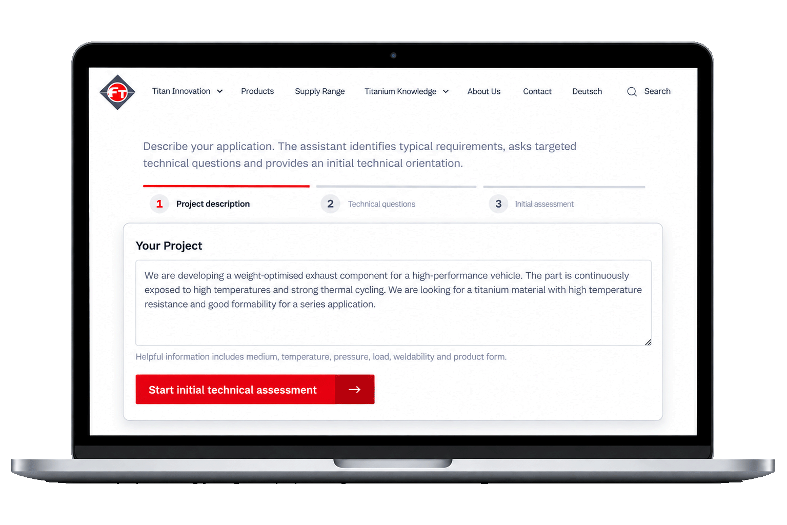 FT-AI Titan Engineering Assistant by Form & Technik